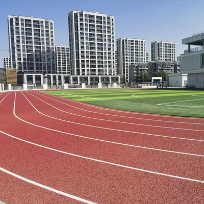 Outdoor Higher Impact Absorption SPU Synthetic Running Track Professional