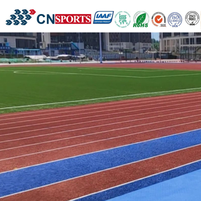 Easy Construction And Weather Resistant PU Running Track / Runway Flooring