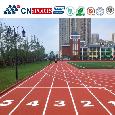 Easy Construction And Weather Resistant PU Running Track / Runway Flooring
