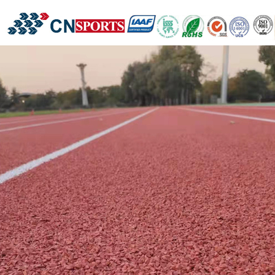 Easy Construction And Weather Resistant PU Running Track / Runway Flooring