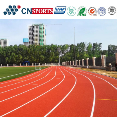 13mm Outdoor Anti Slip SPU Running Track With Iaaf