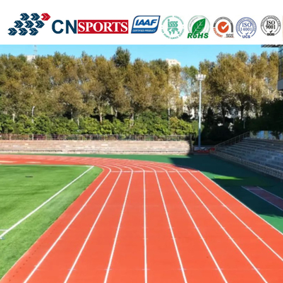 13mm Outdoor Anti Slip SPU Running Track With Iaaf