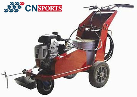 RoHS Running Track Installation Machinery , Heavy Duty Grass Cutting Machine