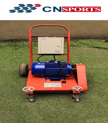 RoHS Running Track Installation Machinery , Heavy Duty Grass Cutting Machine