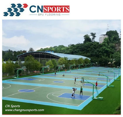SPU High Quality and Durable and Flame Retardant Level 1 Basketball Flooring