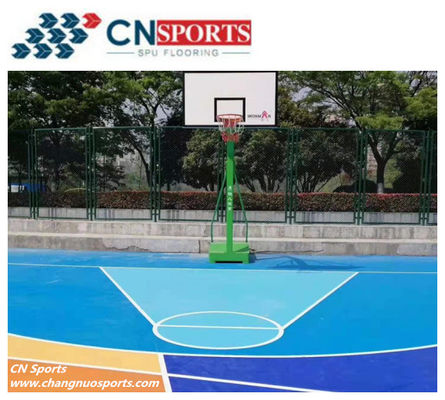 SPU High Quality and Durable and Flame Retardant Level 1 Basketball Flooring