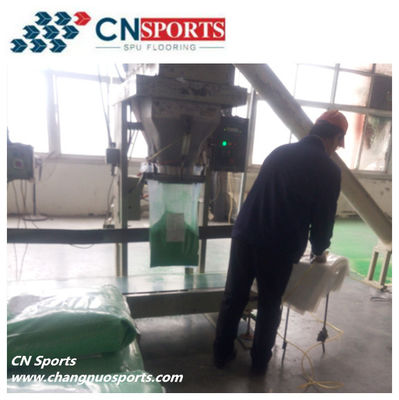 Playing Field Wet Pour Rubber Granules Resilient Surfacing Material