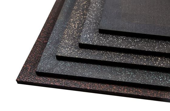 ISO Interlocking Heavy Duty Rubber Gym Mats Puzzle Tiles