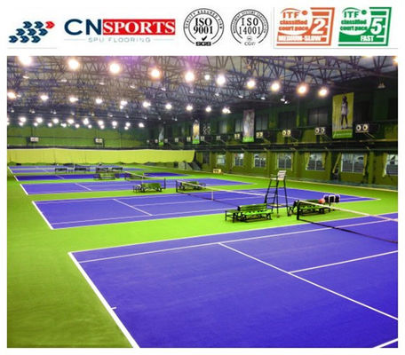 1.2mm Outdoor Volleyball Court Flooring High UV Resistance