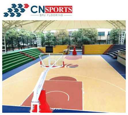 1.2mm Outdoor Volleyball Court Flooring High UV Resistance