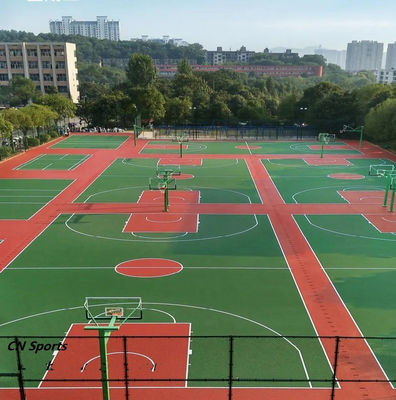 RoHS Outdoor Basketball Court Flooring 1.5Mpa Anti Static