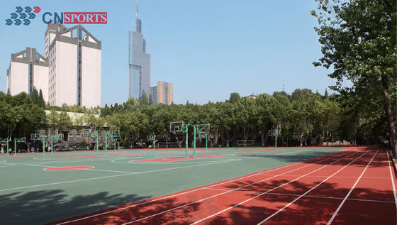 Anti Static SPU Flooring Silicon Polyurethane Tennis Court Flooring