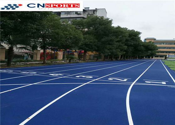 ISO PU Running Track Anti UV Synthetic Jogging Track Sandwich System
