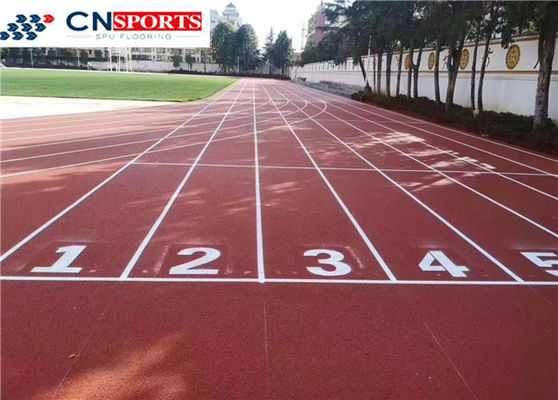 ISO Rubber Running Track Thermal Insulation Anti Spikes