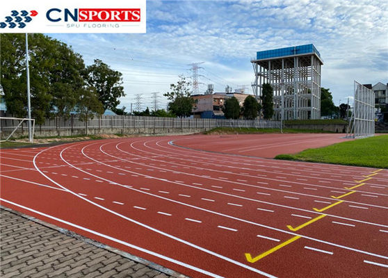 SBR Synthetic Rubber Running Track Environmental Friendly