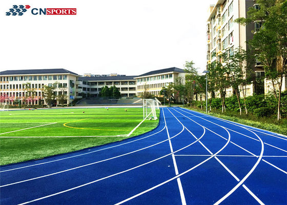 Waterproof Synthetic Running Track All Weather Anti UV Runway Flooring