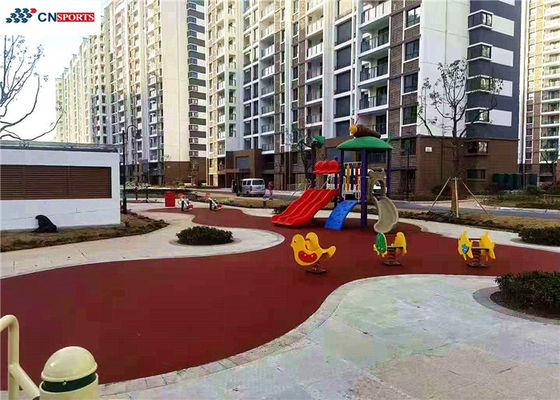 Anti UV Colorful Rubber Pellets For Playground 1.5mm EPDM Rubber Flooring