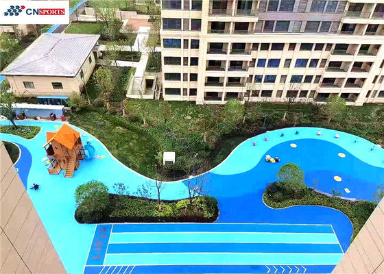 Anti Static EPDM Rubber Flooring , ISO Child Safe Outdoor Flooring