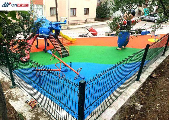 Playground Outdoor EPDM Rubber Flooring Thermal Insulation Colorful