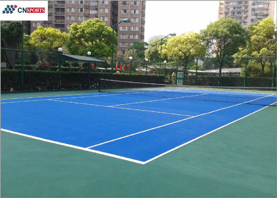 CN-S04 Crystal Tennis Flooring For Building Green Campus