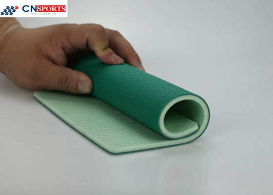 Indoor Synthetic Badminton Court Flooring Foam Elastic