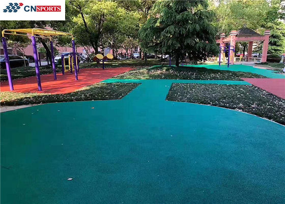 Moving Laminated EPDM RUbber Flooring Environmental Protection Harmless