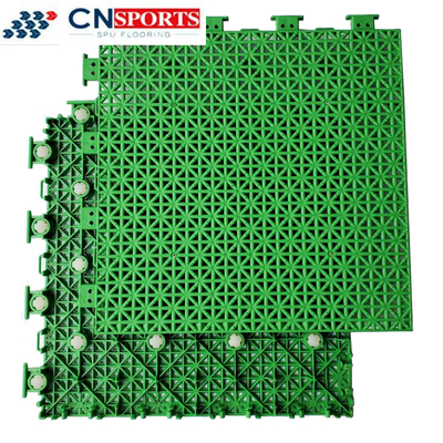 Synthetic Suspended PP Interlocking Sports Flooring Windproof