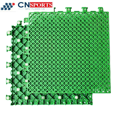 Synthetic Suspended PP Interlocking Sports Flooring Windproof