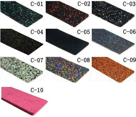 Anti Slip EPDM Rubber Rolls , Sports EPDM Rubber Tiles