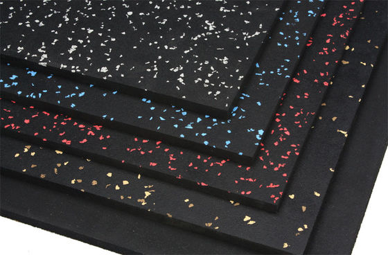 Anti Slip EPDM Rubber Rolls , Sports EPDM Rubber Tiles
