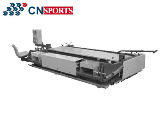 RoHS Running Track Installation Machinery , Heavy Duty Grass Cutting Machine