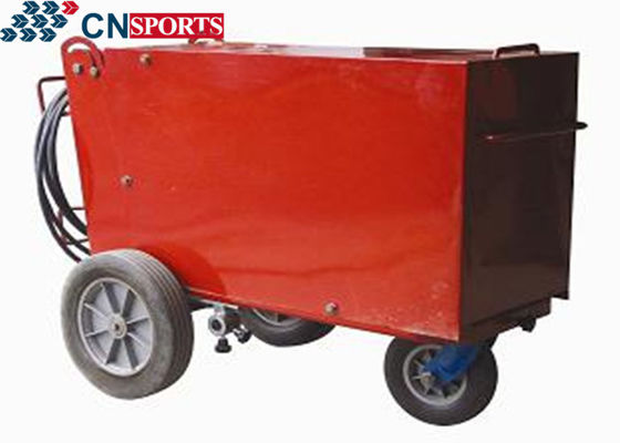 RoHS Running Track Installation Machinery , Heavy Duty Grass Cutting Machine