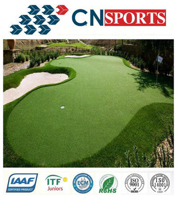 Green Decorative Synthetic Artificial Grass Asphalt Base