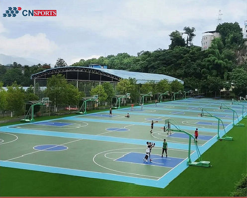 1.2mm Outdoor Volleyball Court Flooring High UV Resistance