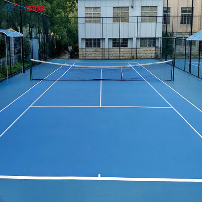 Not Fade SPU Sports Flooring Rebound Non Toxic Strong Abrasion Resistant