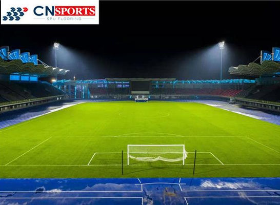 ضد اشعه UV PU ردیاب دویدن بازیافت شده SBR لاستیک مقاوم به پوشیدن کف پیاده روی