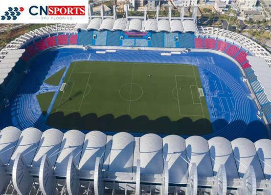 SBR Synthetic Rubber Running Track Environmental Friendly