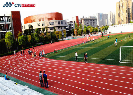 Playground Jogging Track Flooring Polyurethane Surface Cement Based
