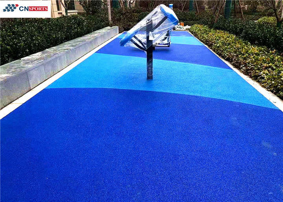 Outdoor Red EPDM Rubber Flooring Oxidation Resistance Colorful